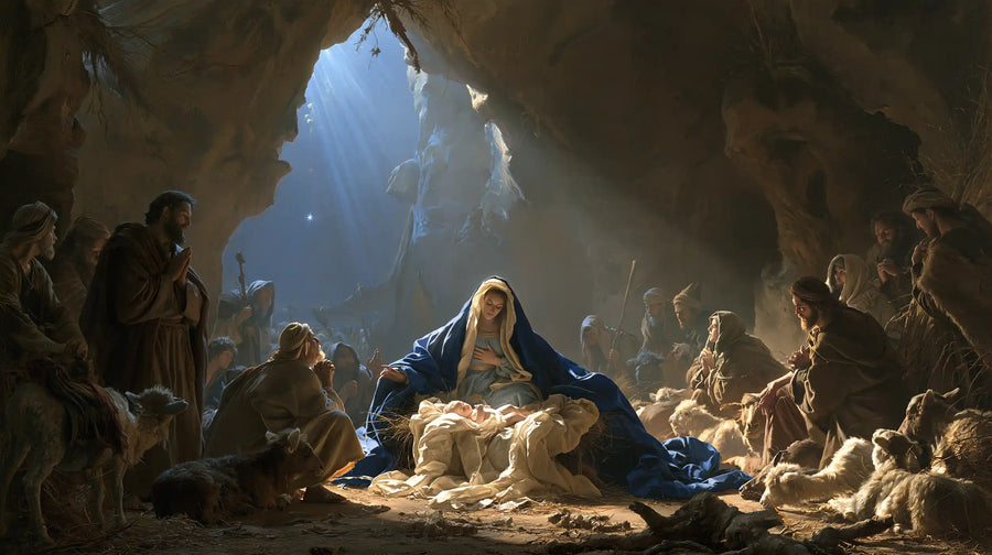 The Nativity - Sacred Monumental View · Landscape n° 9