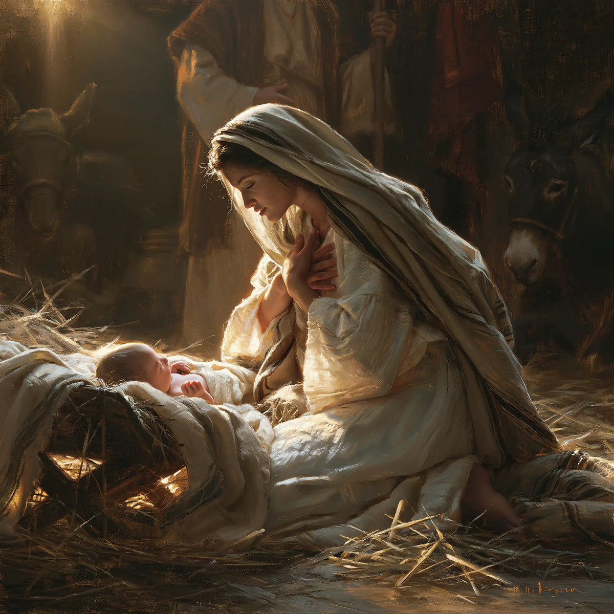 The Nativity - Silence of Bethlehem · Square n° 2