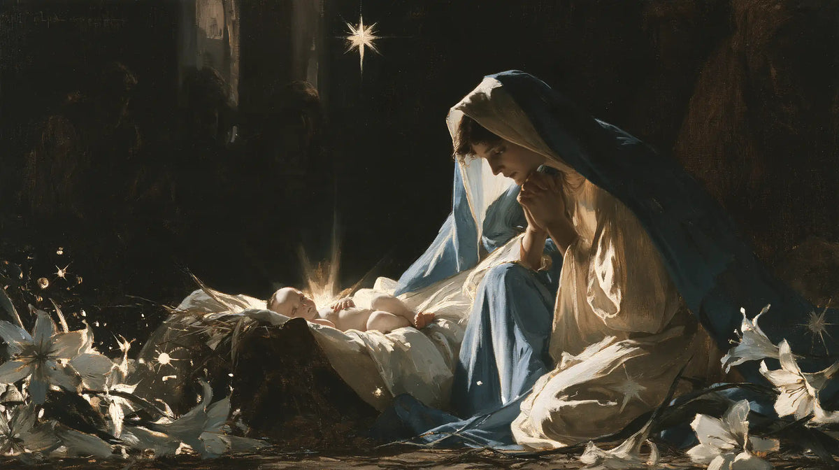 The Nativity - Symbolist · Landscape n° 10