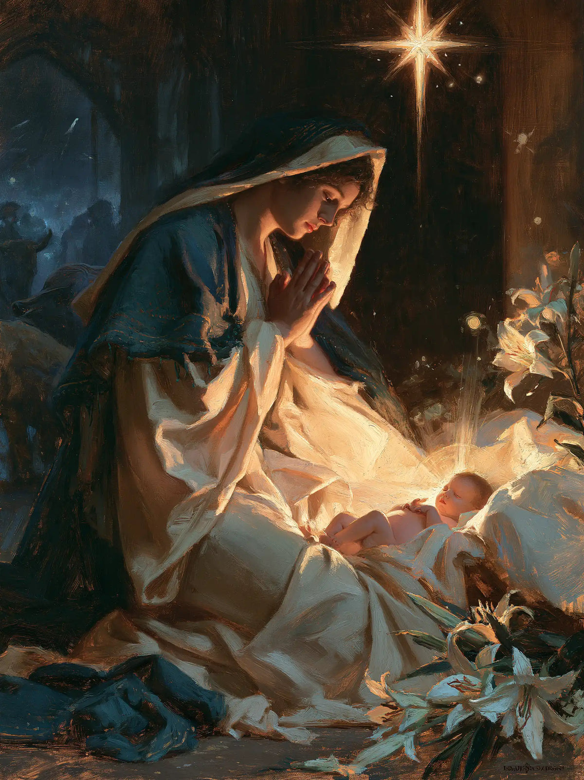 The Nativity - Symbolist · Portrait n° 11