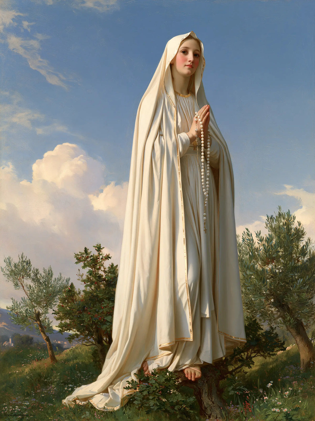 Our Lady of Fatima – Rosary Beneath the Morning Sky