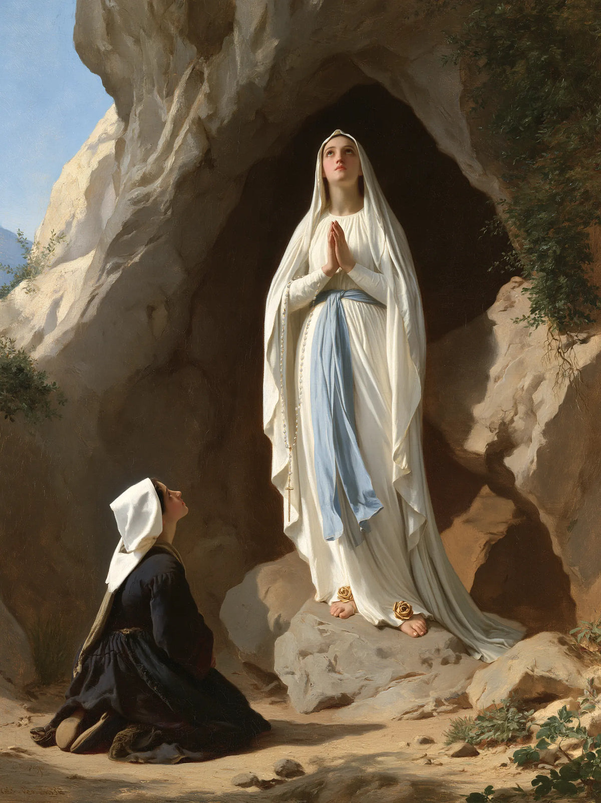 Our Lady of Lourdes – Apparition Before Saint Bernadette