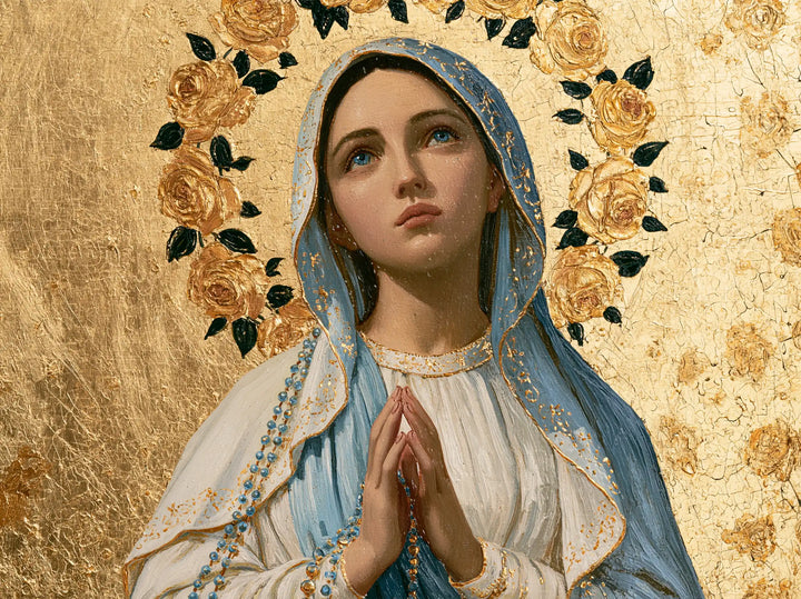 Our Lady of Lourdes Devotional Portrait · Landscape no. 4