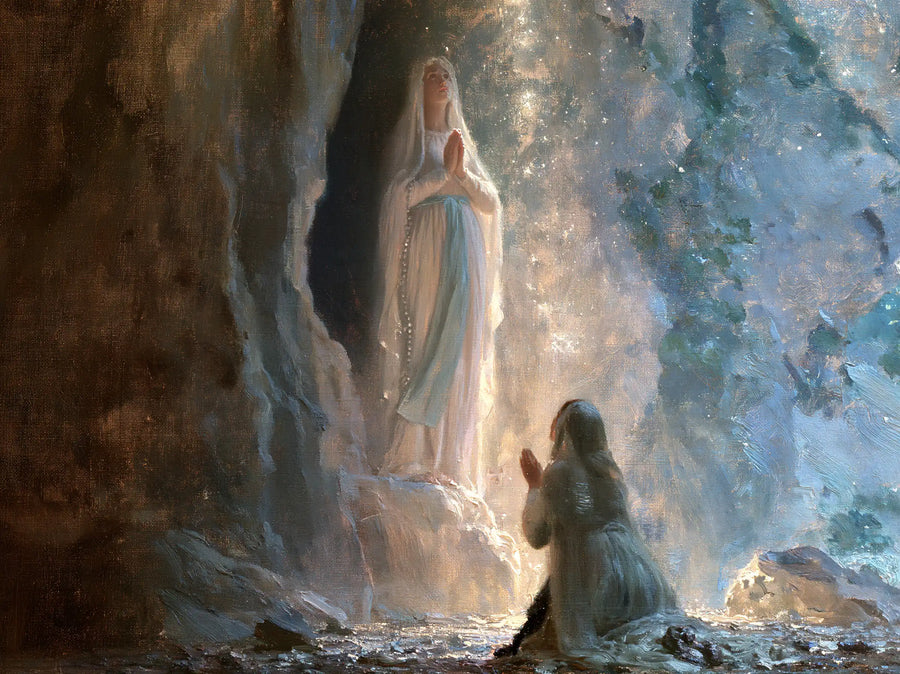 Heavenly Our Lady of Lourdes · Landscape no. 4