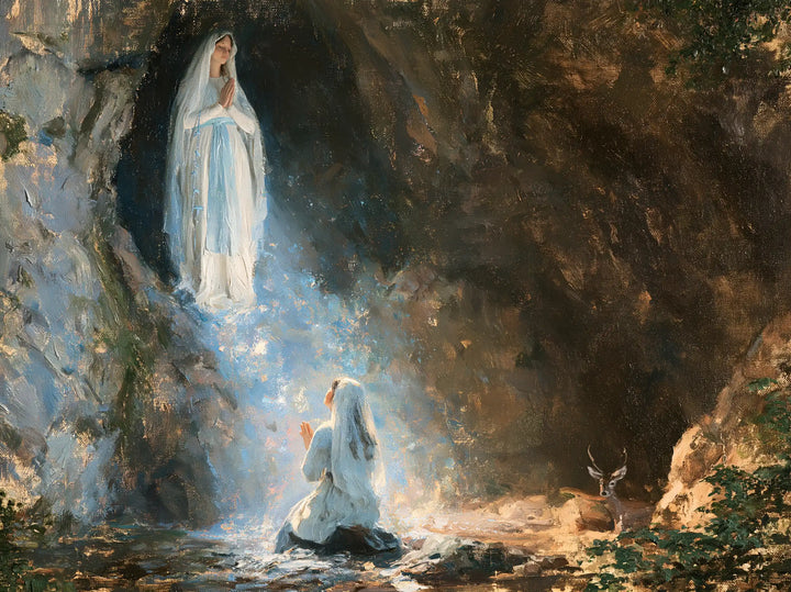 Heavenly Our Lady of Lourdes · Landscape no. 9