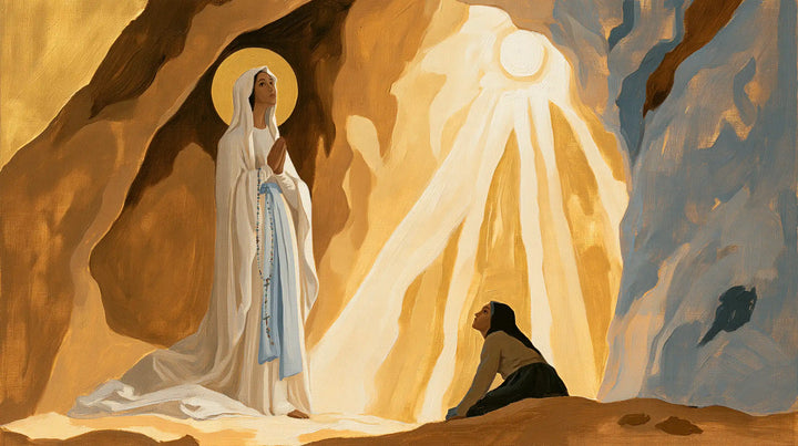 Heavenly Our Lady of Lourdes · Landscape no. 16