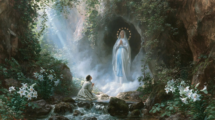 Heavenly Our Lady of Lourdes · Landscape no. 22