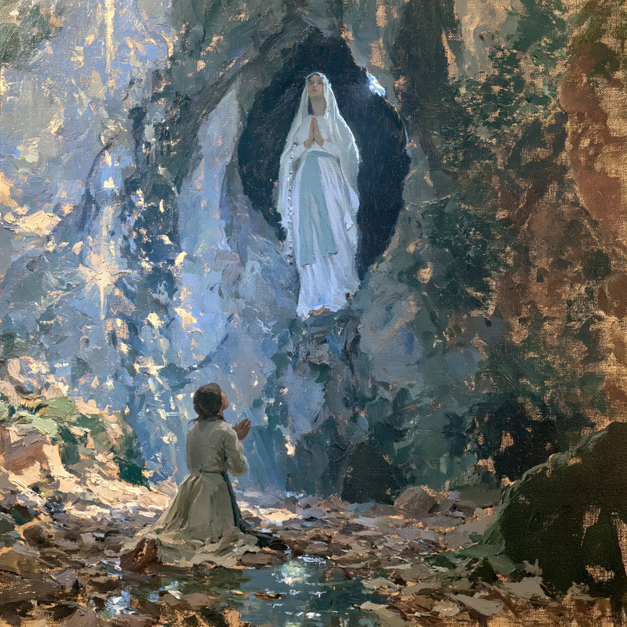 Heavenly Our Lady of Lourdes · Square no. 1