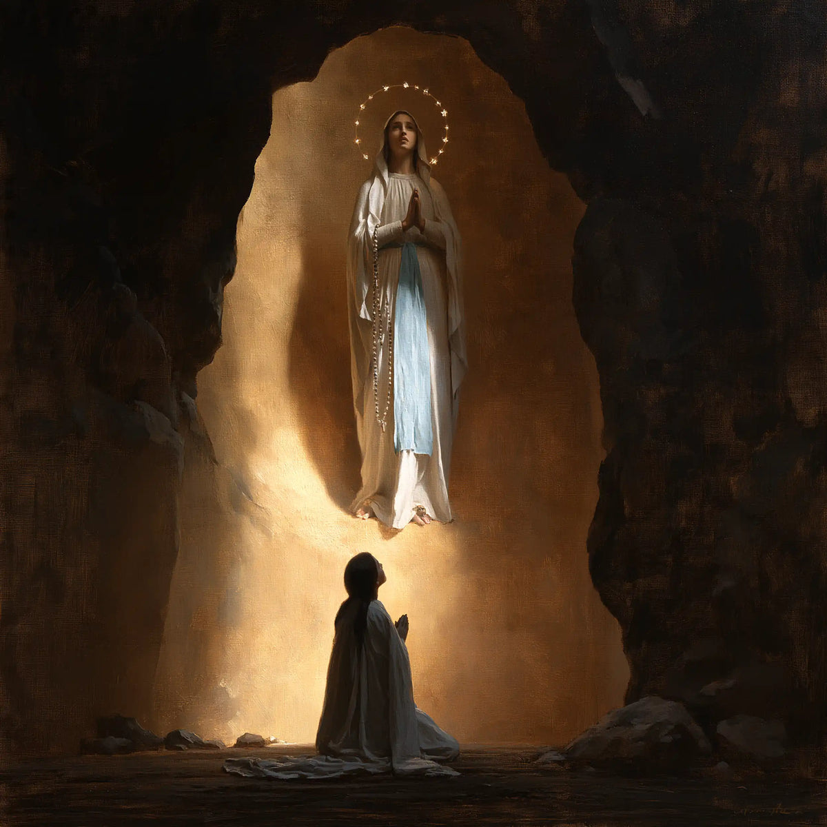 Heavenly Our Lady of Lourdes · Square no. 3