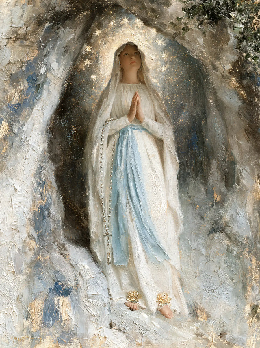 Our Lady of Lourdes Apparition · Portrait no. 32