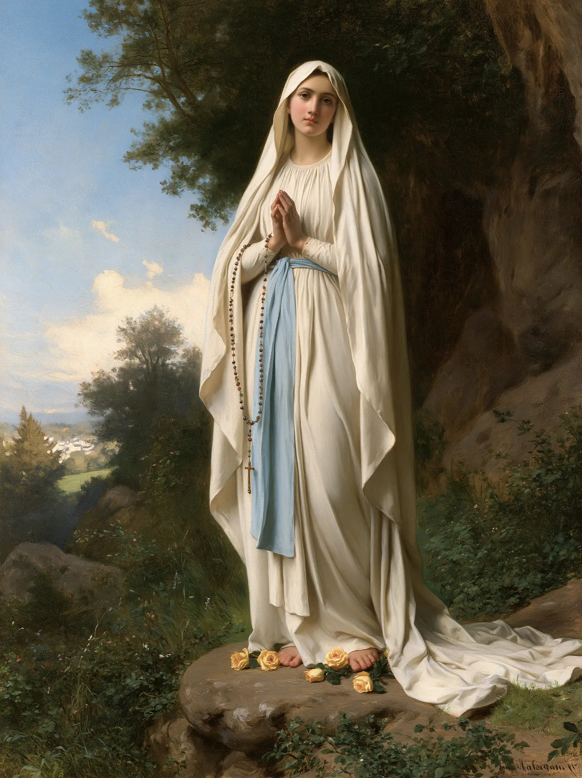 Our Lady of Lourdes – Prayer Among Limestone Walls