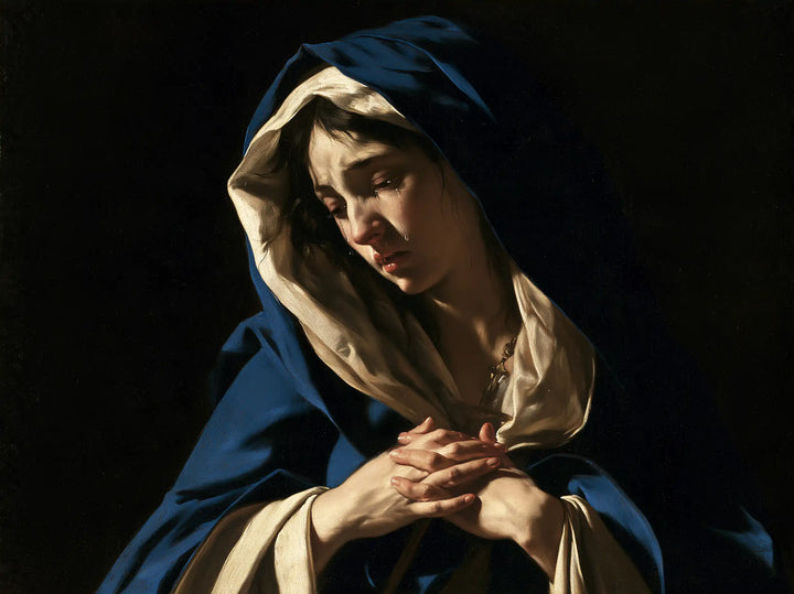 Our Lady of Sorrows — The Heart Kept in Blue