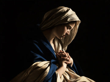 Our Lady of Sorrows - Caravaggio Tenebrism · Landscape n° 2