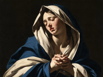 Our Lady of Sorrows - Caravaggio Tenebrism · Landscape n° 9