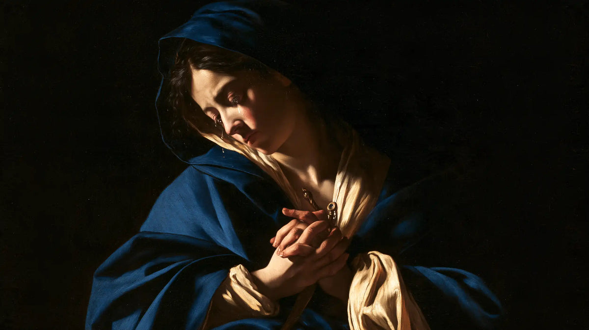 Our Lady of Sorrows — The Confidence Held in Cupped Hands