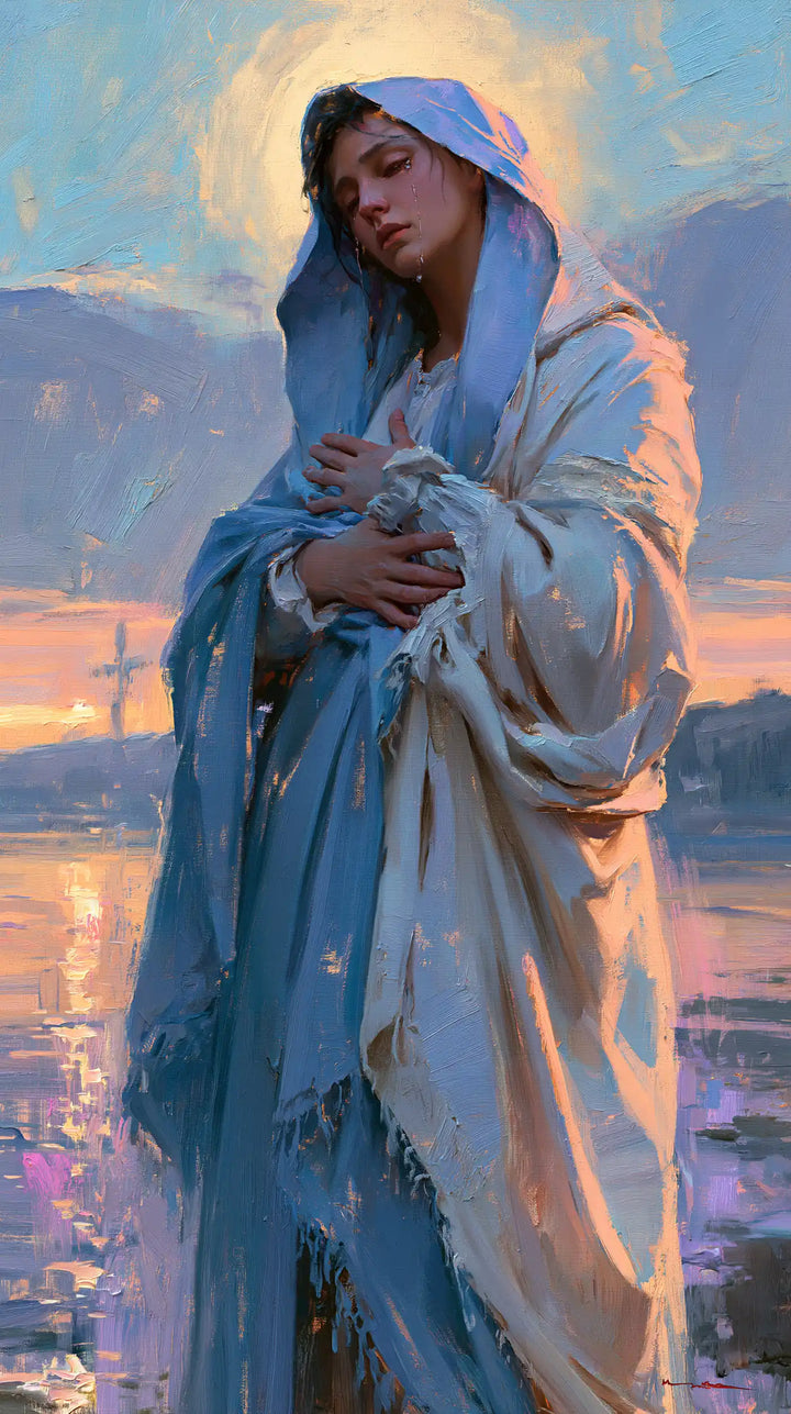 Our Lady of Sorrows - Impressionist · Portrait n° 9