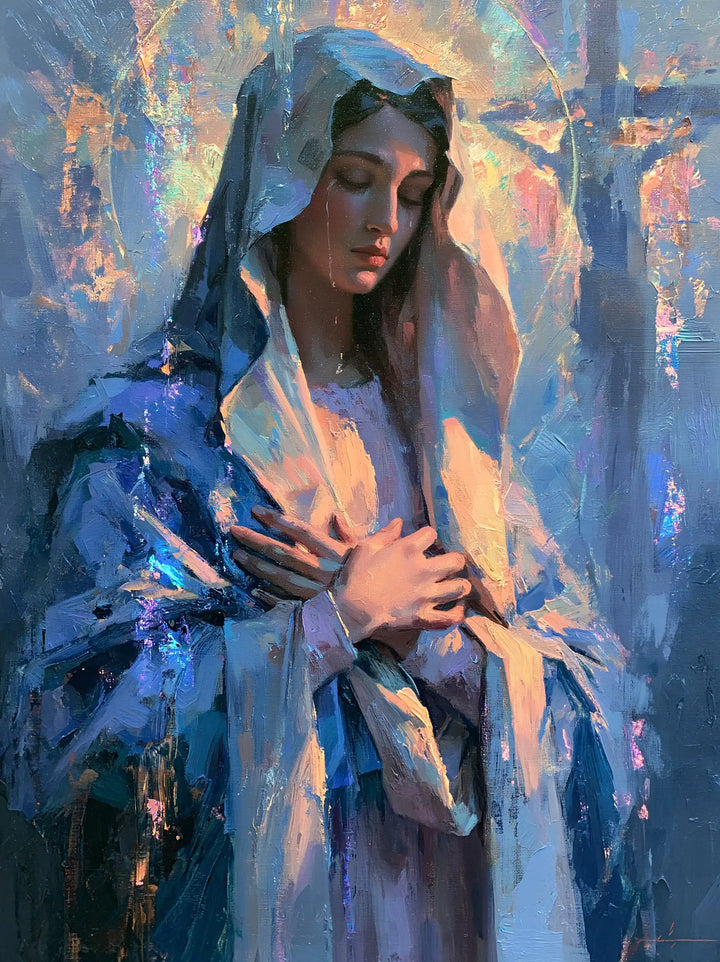 Our Lady of Sorrows - Impressionist · Portrait n° 13