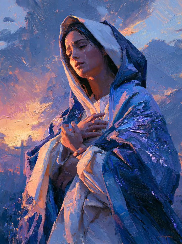 Our Lady of Sorrows - Impressionist · Portrait n° 14