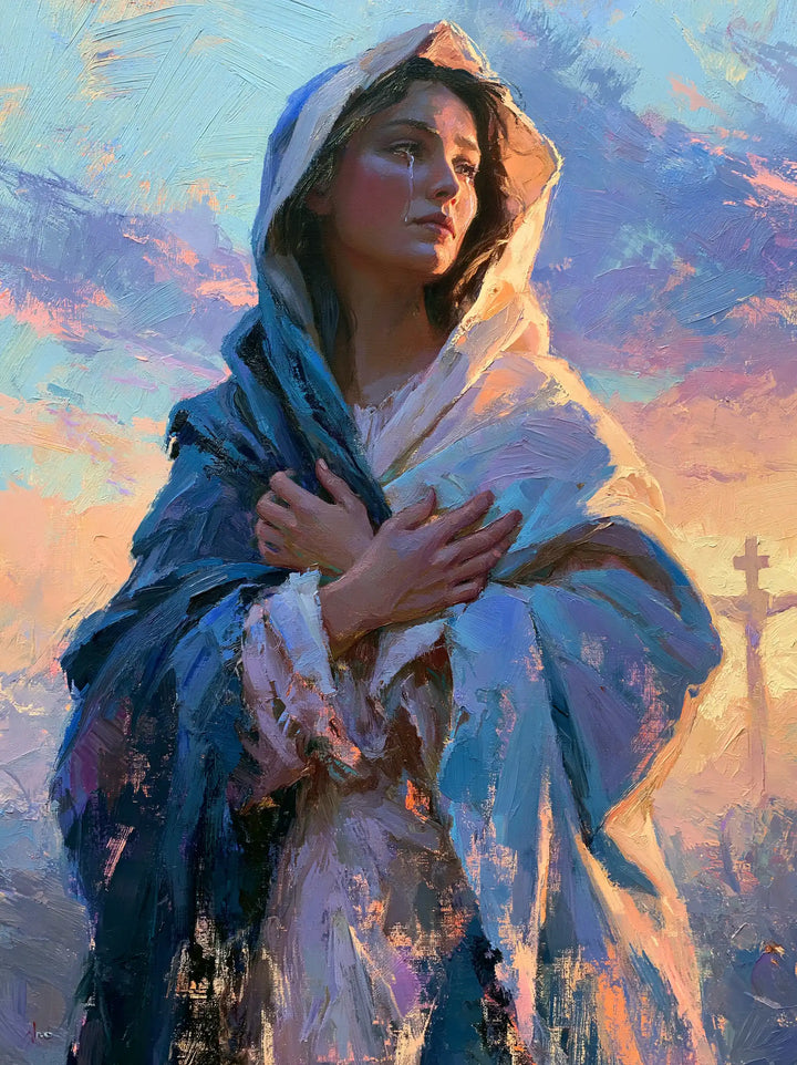 Our Lady of Sorrows - Impressionist · Portrait n° 20