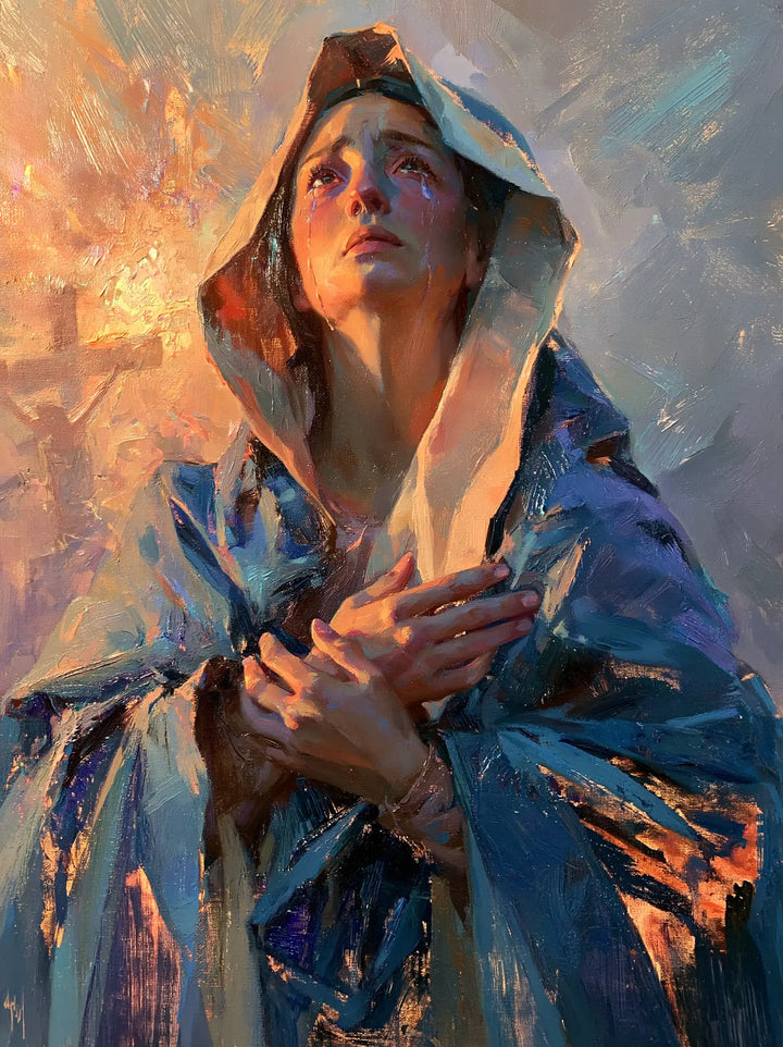 Our Lady of Sorrows - Impressionist · Portrait n° 21