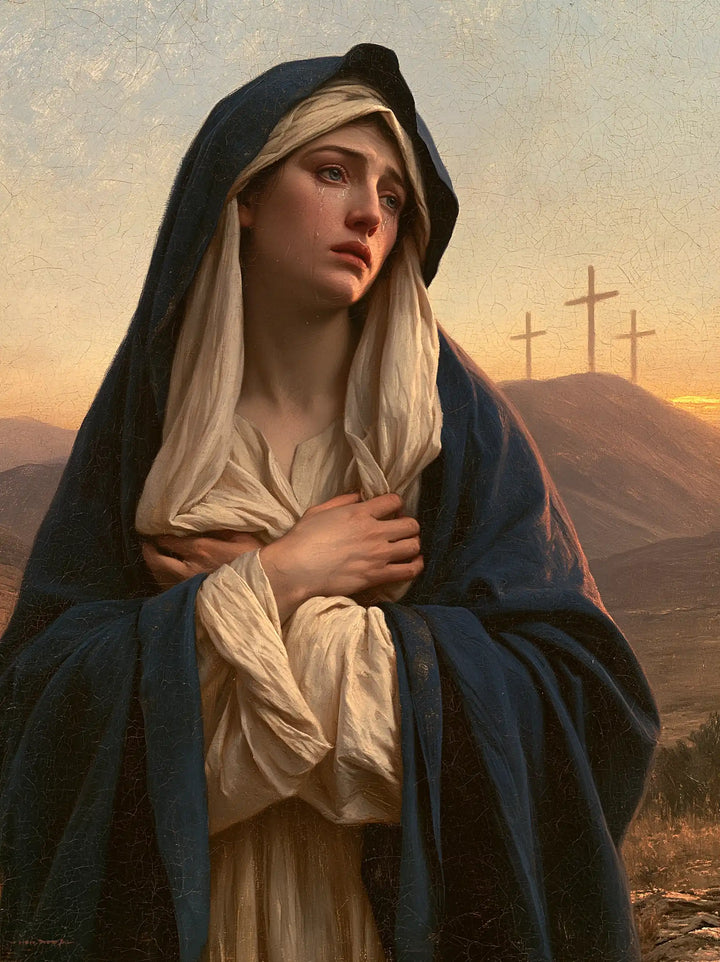 Our Lady of Sorrows - Mary before the Deserted Golgotha · Portrait n° 6