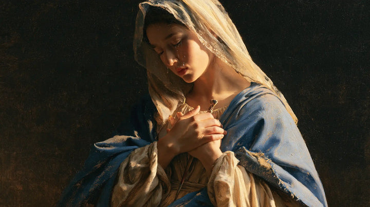 Our Lady of Sorrows - Mary Clasping Her Heart · Landscape n° 5