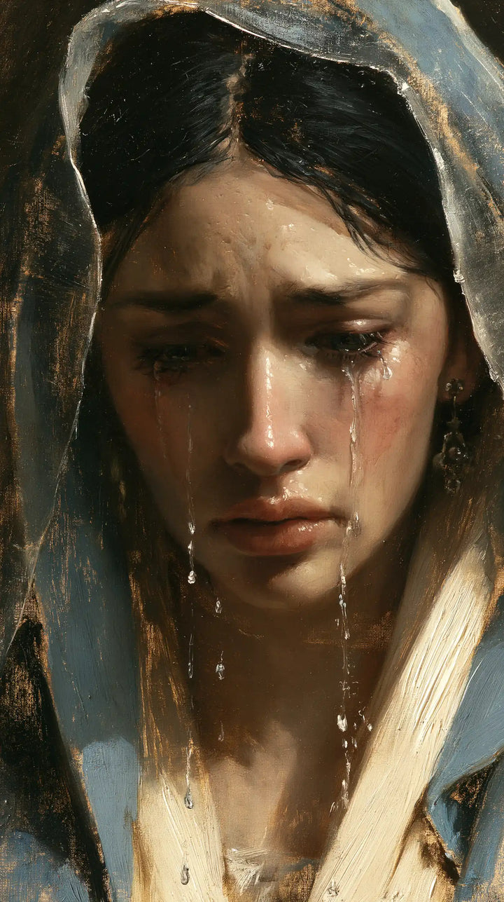 Our Lady of Sorrows — The Face in the Silent Rain