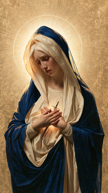 Our Lady of Sorrows - Sacred Gold · Portrait n° 3
