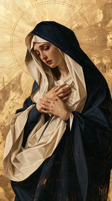 Our Lady of Sorrows - Sacred Gold · Portrait n° 5