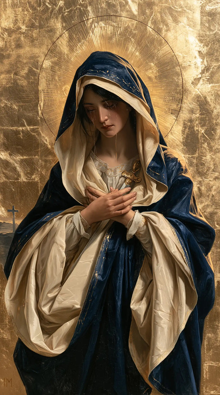 Our Lady of Sorrows - Sacred Gold · Portrait n° 7