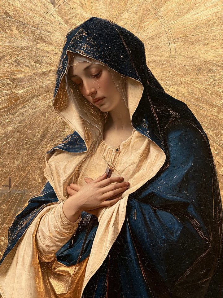 Our Lady of Sorrows - Sacred Gold · Portrait n° 14