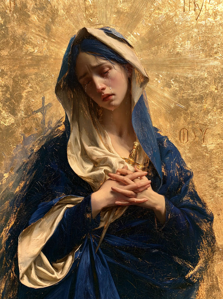 Our Lady of Sorrows - Sacred Gold · Portrait n° 17