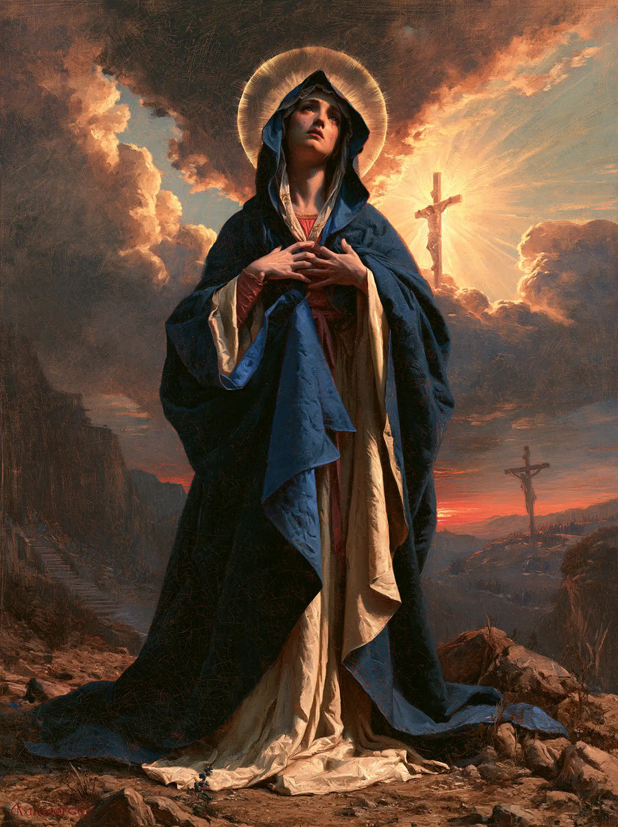 Our Lady of Sorrows - Sacred Monumental View · Portrait n° 22