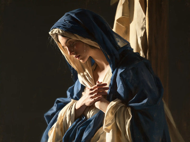 Our Lady of Sorrows — Prayer beside the Hanging Cloth