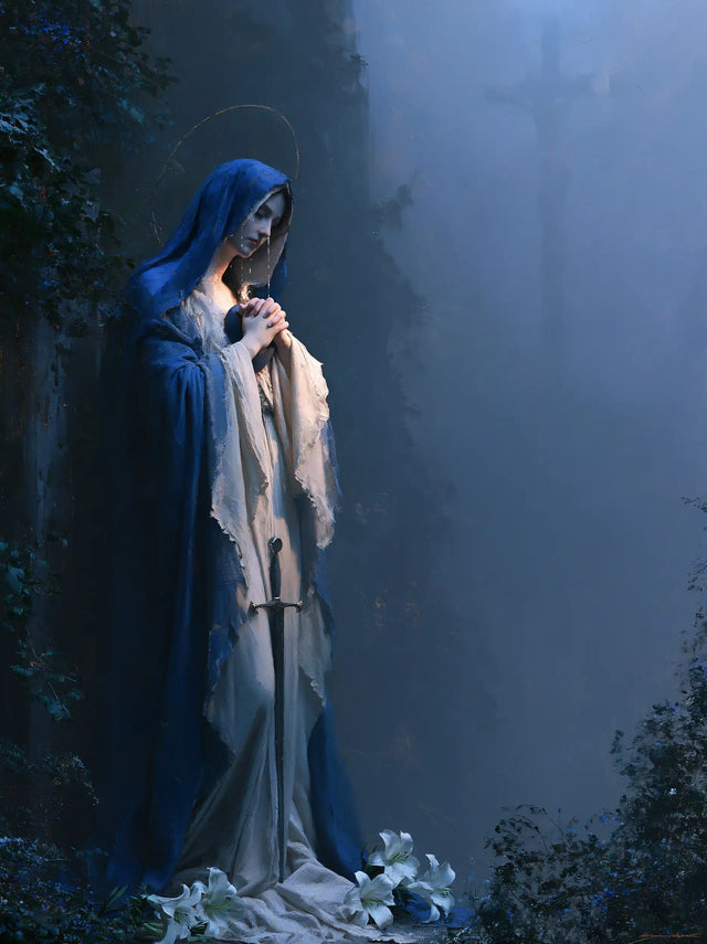 Our Lady of Sorrows - Symbolist · Portrait n° 14