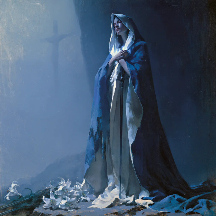 Our Lady of Sorrows - Symbolist · Square n° 9