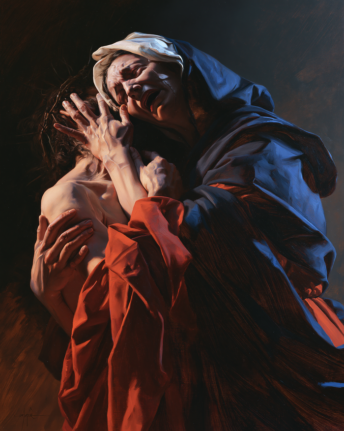 The Pietà — The Cry of Clasped Hands
