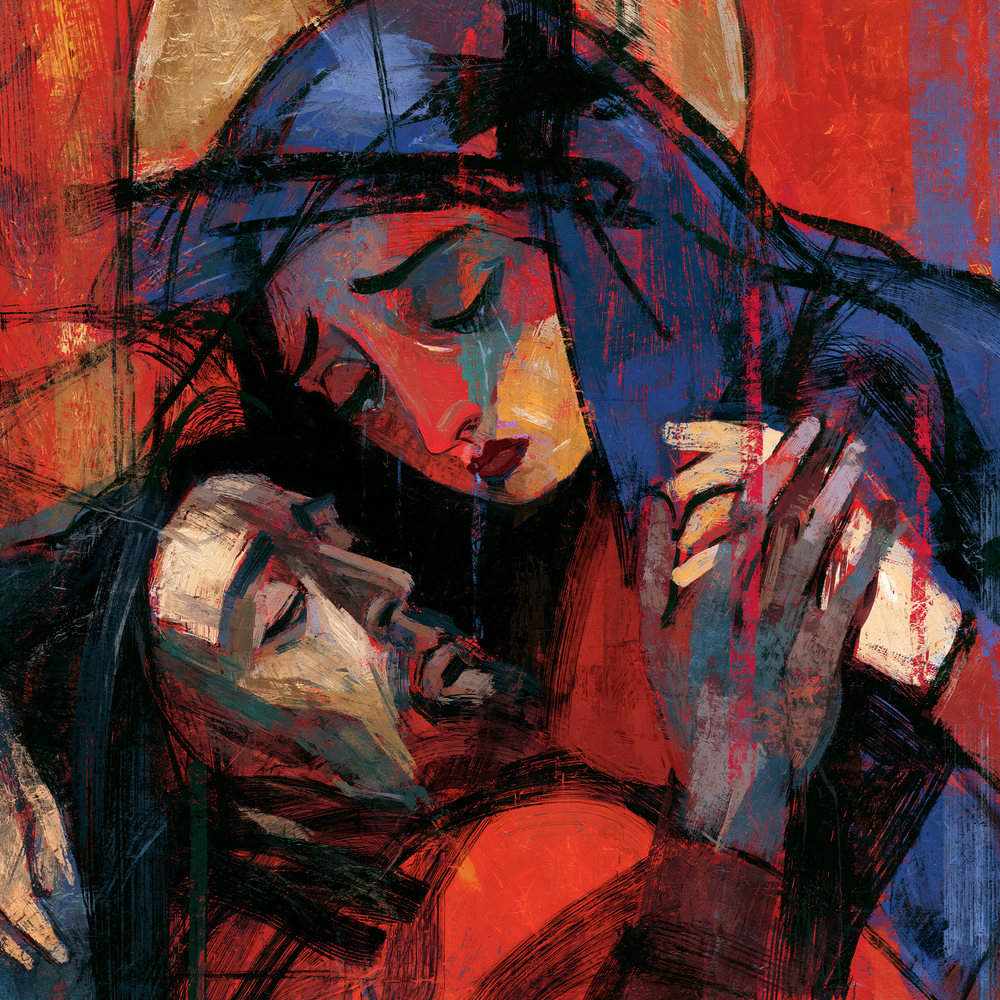La Pietà - Espressionista · Carré n° 3 - Arte cristiana