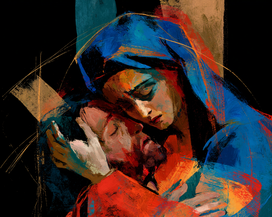 La Pietà - Expressionist · Landscape n° 4