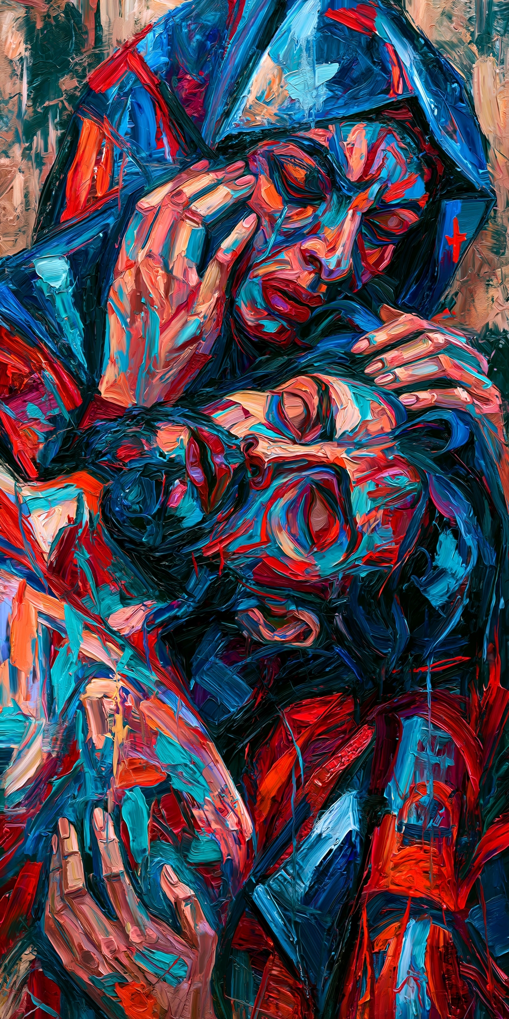 La Pietà - Espressionista · Ritratto n° 2 - Arte cristiana
