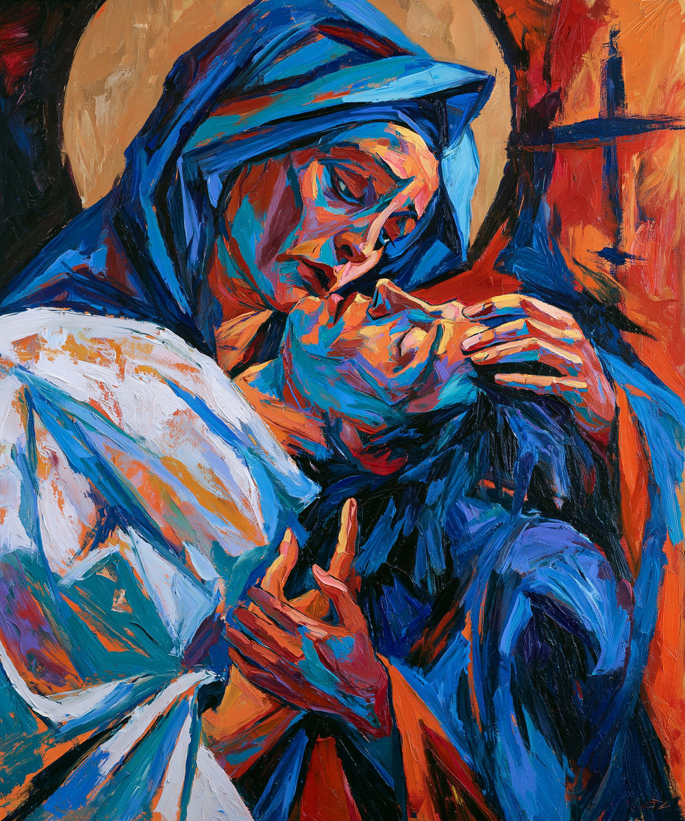 La Pietà - Espressionista · Ritratto n° 12 - Arte cristiana