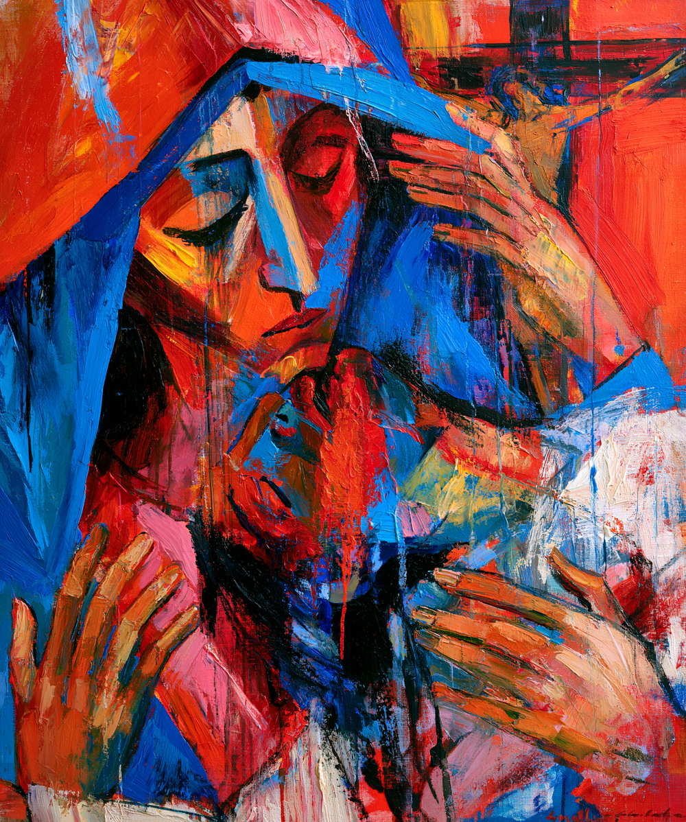 La Pietà - Espressionista · Ritratto n° 13 - Arte cristiana