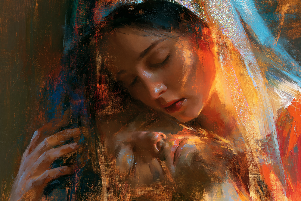 La Pietà - Impressionista · Paesaggio n° 8 - Arte cristiana