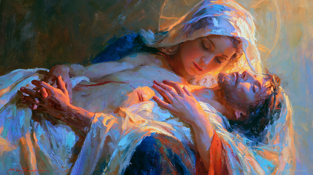 La Pietà - Impressionista · Paesaggio n° 10 - Arte cristiana