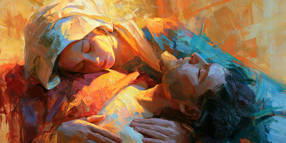 La Pietà - Impressionista · Paesaggio n° 13 - Arte cristiana