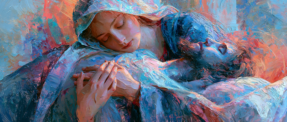 La Pietà - Impressionista · Paesaggio n° 16 - Arte cristiana
