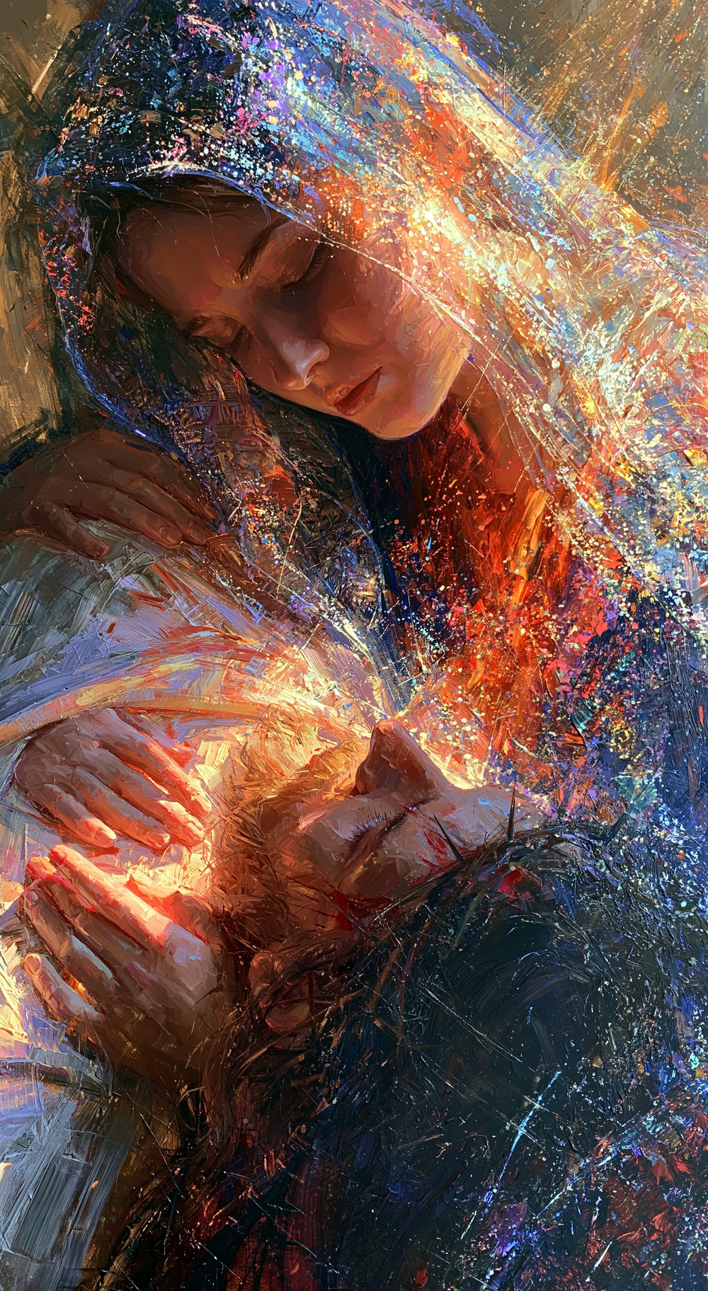 La Pietà - Impressionista · Ritratto n° 6 - Arte cristiana