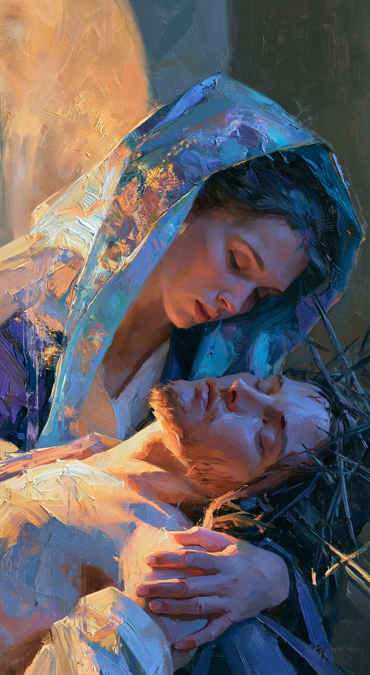 The Pietà - Impressionist · Portrait n° 8