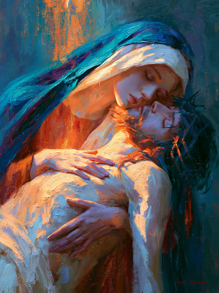 The Pietà - Impressionist · Portrait n° 12