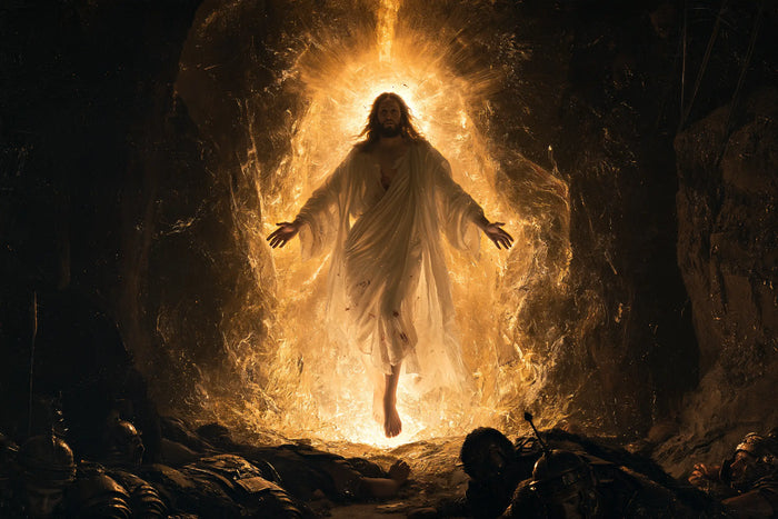 The Resurrection of Jesus Christ — The Threshold of Golden Flames